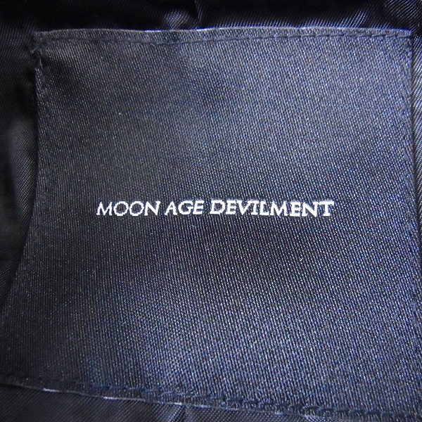 実際に弊社で買取させて頂いたMOON AGE DEVILMENT/ムーンエイジデビルメント ライダースベスト/44の画像 2枚目