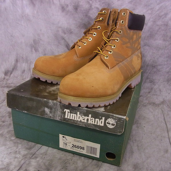 実際に弊社で買取させて頂いたTimberland/ティンバーランド 6インチブーツイエローヌバック 26098/10Mの画像 9枚目