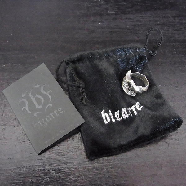 実際に弊社で買取させて頂いたBizarre/ビザール ドラゴンウィングシルバーリング/クローリング 10号の画像 7枚目