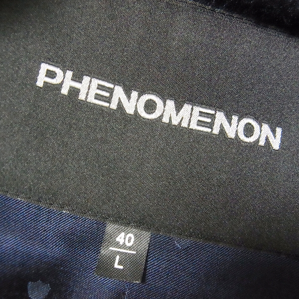 実際に弊社で買取させて頂いたPHENOMENON/フェノメノン 総柄　ブルゾン ジャケット Lの画像 2枚目
