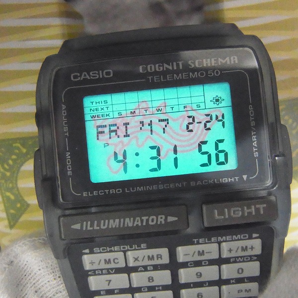 データバンクCASIO データバンク デジタル腕時計 DBC-63CS-2T シャチ ...