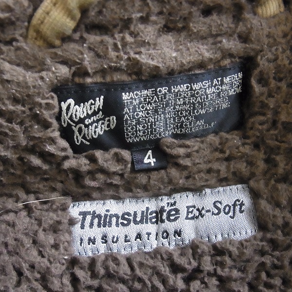 実際に弊社で買取させて頂いたRough And Rugged/ラフ アンド ラゲッド 12AW R-1 デッキジャケット 4の画像 4枚目