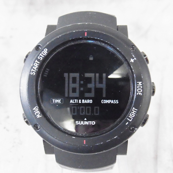 実際に弊社で買取させて頂いたSUUNTO/スント CORE/コア アルミニウム ディープブラック/SS018734000