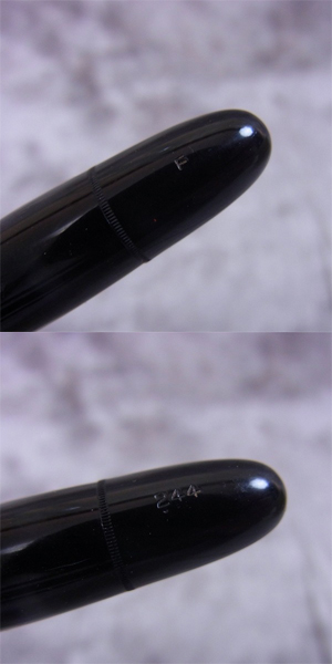 実際に弊社で買取させて頂いたMONTBLANC/モンブラン 244 14C 585 万年筆 ブラック SIEMENSの画像 6枚目