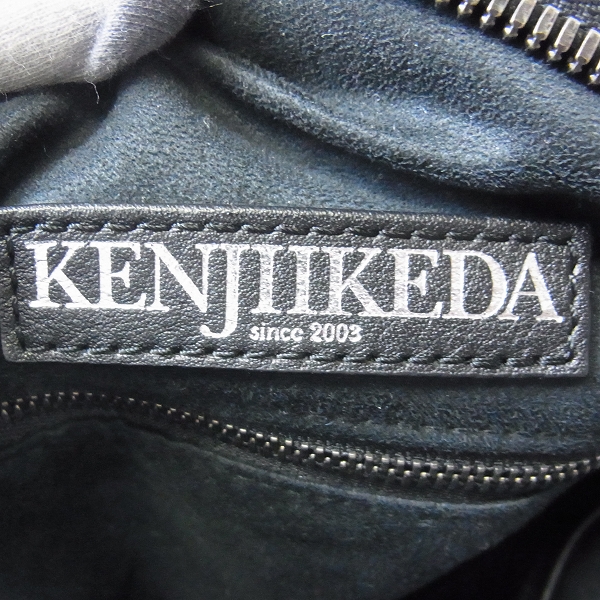 実際に弊社で買取させて頂いたKENJIIKEDA/ケンジイケダ 2way キルティングナイロンバッグの画像 4枚目