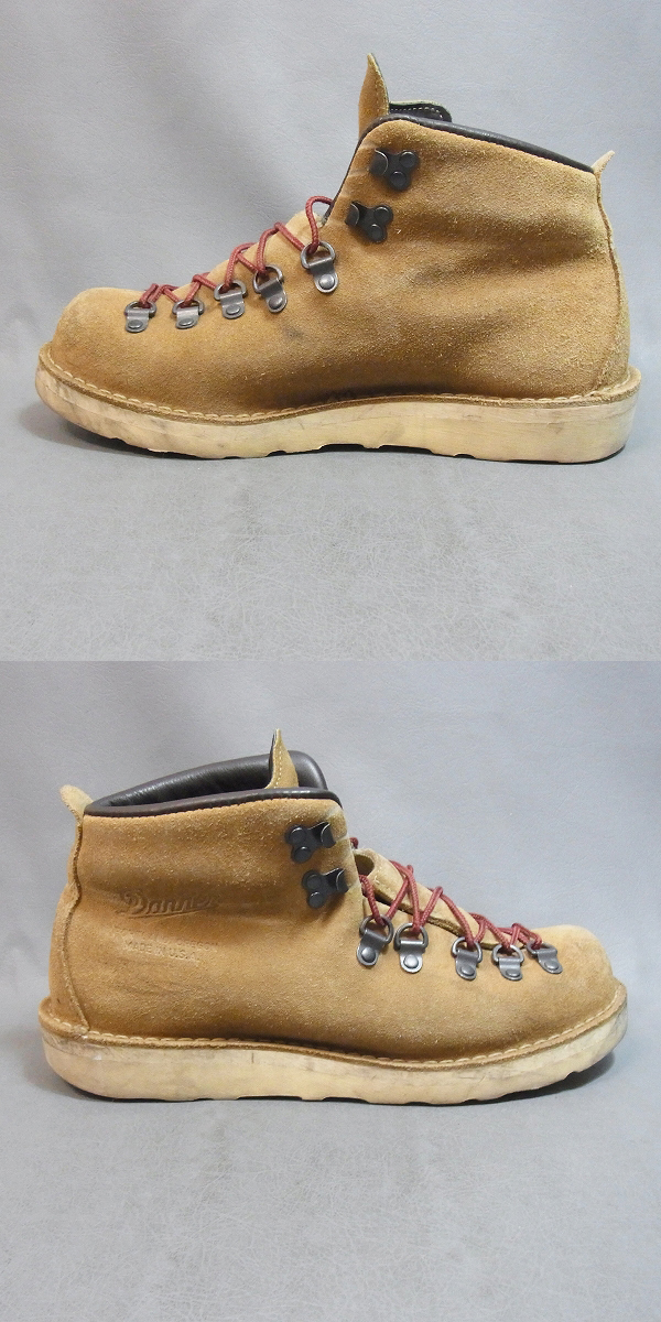 実際に弊社で買取させて頂いた★DANNER/ダナー POSTMAN BOOTS/ポストマン ブーツ USA製 レザー 茶系/D4302/7-1/2の画像 4枚目