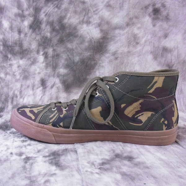 実際に弊社で買取させて頂いたFRED PERRY/フレッドペリー Kendrick Mid Camo/ケンドリック ミッド カモフ柄 27.0の画像 3枚目