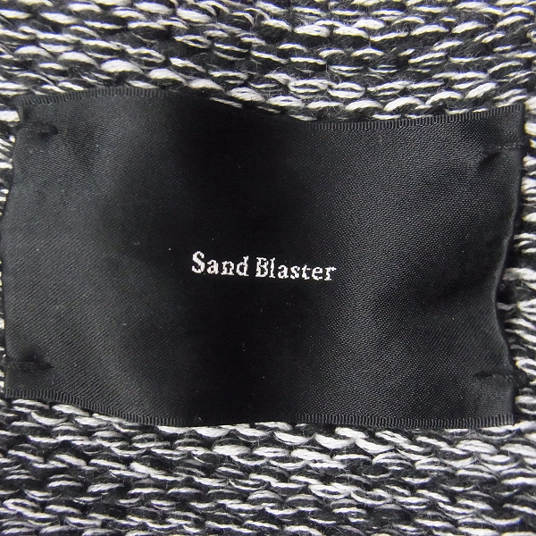 実際に弊社で買取させて頂いたSandBlaster by attack the mind 7/サンドブラスター 14AW ニットブルゾン/4の画像 2枚目