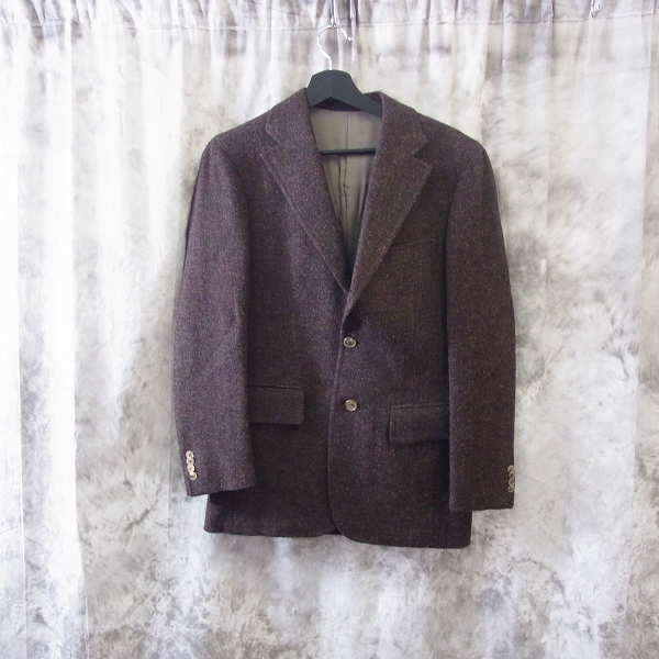 実際に弊社で買取させて頂いたTOMORROWLAND×HARRIS TWEED/トゥモローランド×ハリスツイード テーラードジャケット 46