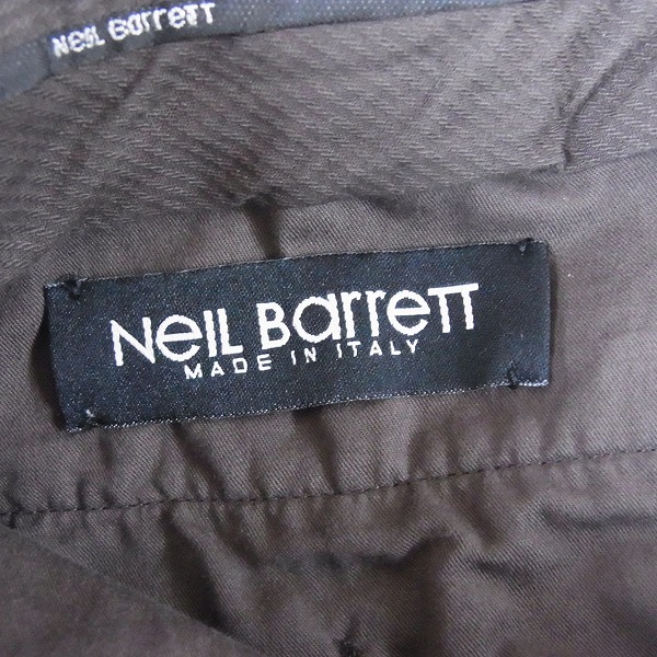 実際に弊社で買取させて頂いたNEIL BARRETT/ニールバレット チノ/ワークパンツ ブラウン系 44の画像 2枚目