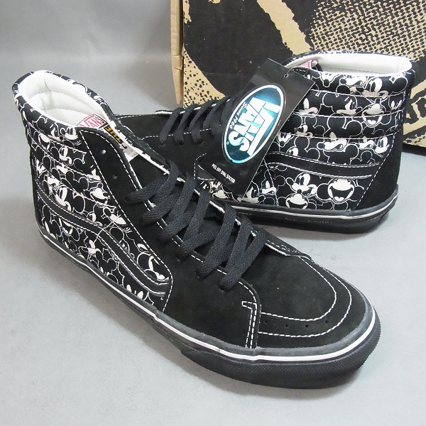 ☆【未使用】VANS×Disney×BEAMS SK8-Hi Mickey Mouse/ミッキー V38