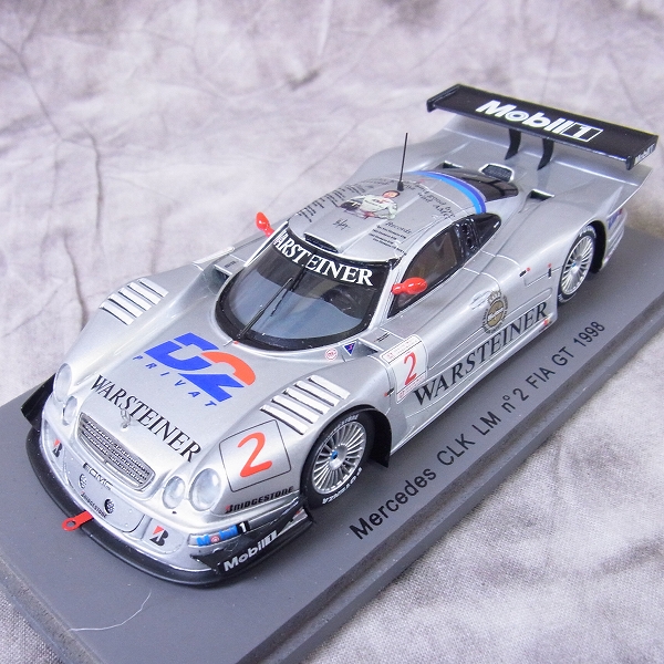 実際に弊社で買取させて頂いたSPARK/スパーク 1/43 ミニカー Mercedes Benz CLK LM #2/S0165