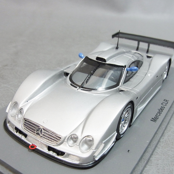 実際に弊社で買取させて頂いた★Spark/スパーク Mercedes CLR/メルセデス S0995 シルバー スケール1/43の画像 7枚目