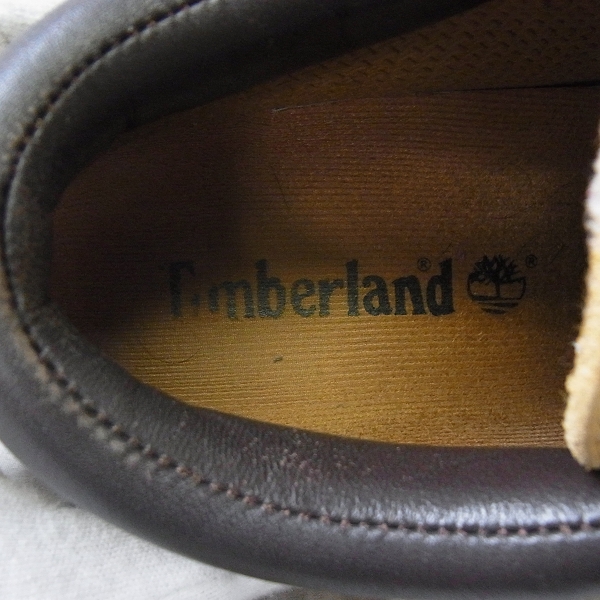 実際に弊社で買取させて頂いたTimberland/ティンバーランド CLASSIC OX WP ヌバック ローカット ブーツ 11041/7.5 Mの画像 6枚目