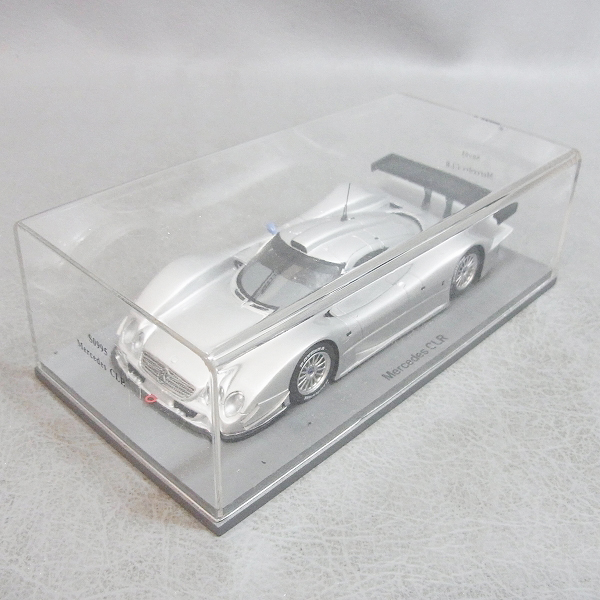 実際に弊社で買取させて頂いた★Spark/スパーク Mercedes CLR/メルセデス S0995 シルバー スケール1/43