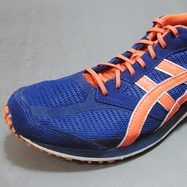 ☆asics/アシックス TARTHERZEAL ランニングシューズ 紺橙 TJR282/26.5