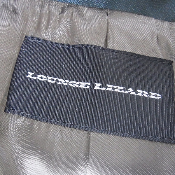 実際に弊社で買取させて頂いたLOUNGE LIZARD/ラウンジリザード ジップアップジャケット グリーン系/1の画像 2枚目