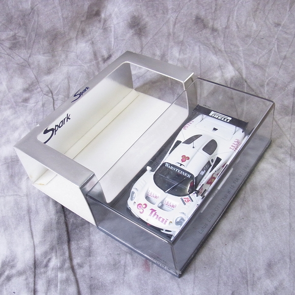 実際に弊社で買取させて頂いたSPARK/スパーク 1/43 ミニカー ロータス エリーゼ GT1 #15 1997 FIA GT/S0184の画像 3枚目