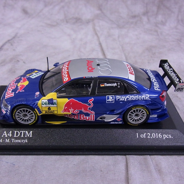 MINICHAMPS/ミニチャンプス 1/43 ミニカー Audi A4 DTM Red Bull