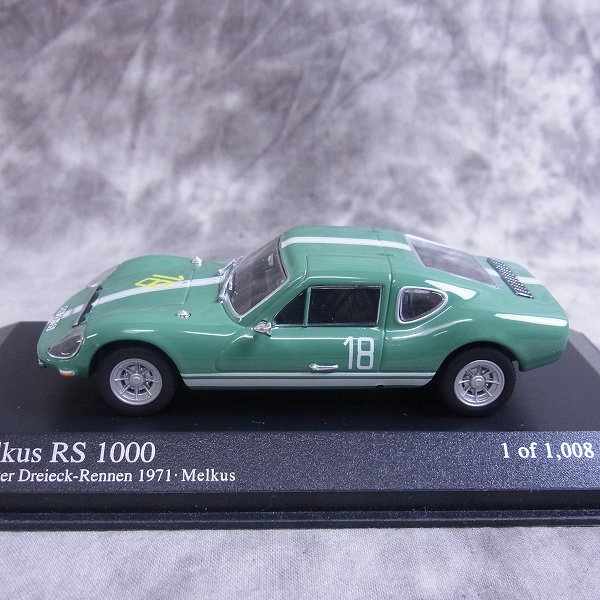 実際に弊社で買取させて頂いたMINICHAMPS/ミニチャンプス 1/43 ミニカー ポルシェ 911/Melkus RS 1000/3点SETの画像 3枚目