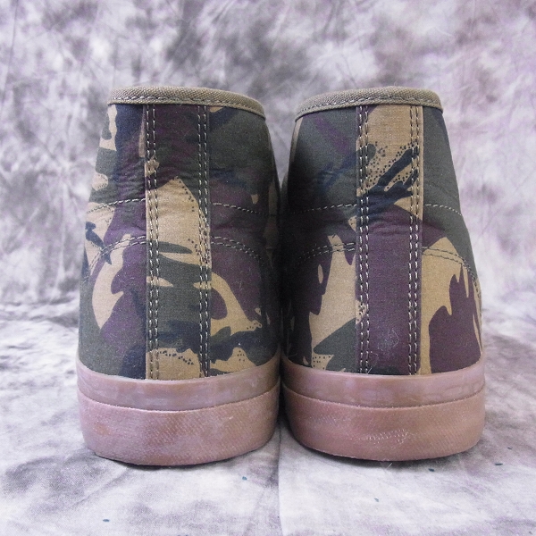 実際に弊社で買取させて頂いたFRED PERRY/フレッドペリー Kendrick Mid Camo/ケンドリック ミッド カモフ柄 27.0の画像 2枚目