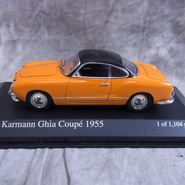 実際に弊社で買取させて頂いたMINICHAMPS/ミニチャンプス 1/43 VW Karmann Ghia Coupe 1955等 3点SETの画像 1枚目