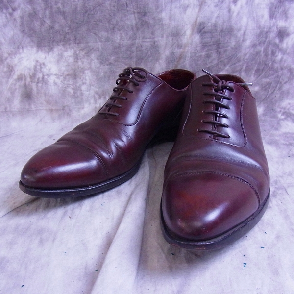 実際に弊社で買取させて頂いたCrockett&Jones/クロケット&ジョーンズ HURST ストレートチップ レザーシューズ 7.5E