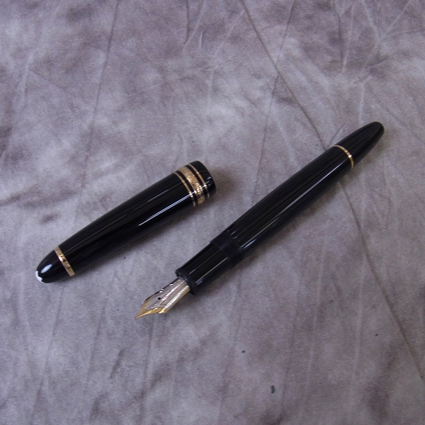 実際に弊社で買取させて頂いたMONTBLANC/モンブラン マイスターシュテュック14 Au585-M　万年筆の画像 4枚目