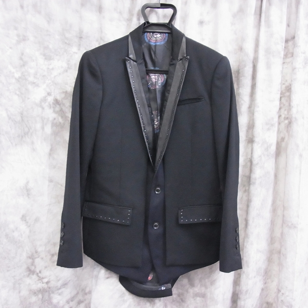 実際に弊社で買取させて頂いたRoen/ロエン TAILCOAT ジャケット ブラック 73131007 46