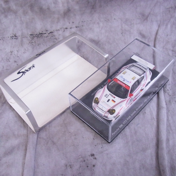 実際に弊社で買取させて頂いたSPARK/スパーク 1/43 ミニカー ポルシェ 996GT3RSR Seikei ＃83 ルマン2006/S0971 の画像 3枚目