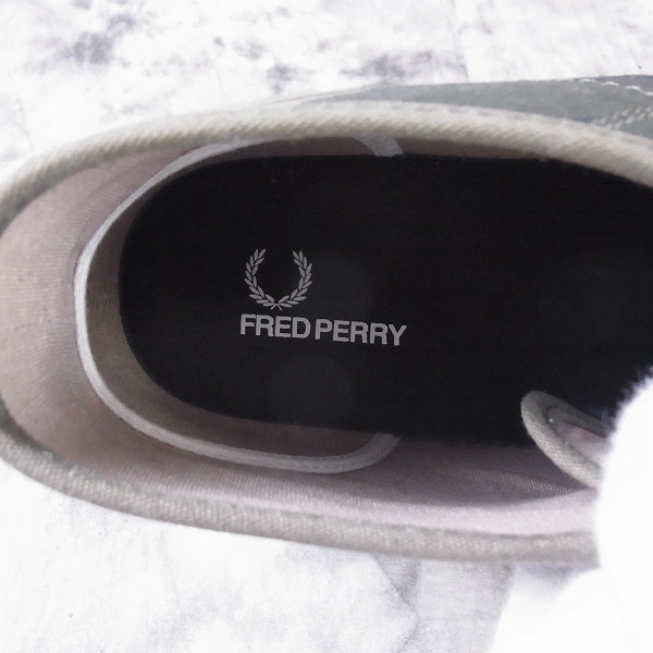 実際に弊社で買取させて頂いたFRED PERRY/フレッドペリー Kendrick Mid Camo/ケンドリック ミッド カモフ柄 27.0の画像 7枚目