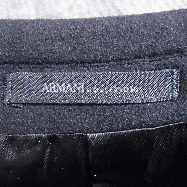 実際に弊社で買取させて頂いたARMANI COLLEZIONI/アルマーニ[定価50万円↑]カシミヤ100% ロングコート UCLGB0 0C061/50の画像 2枚目