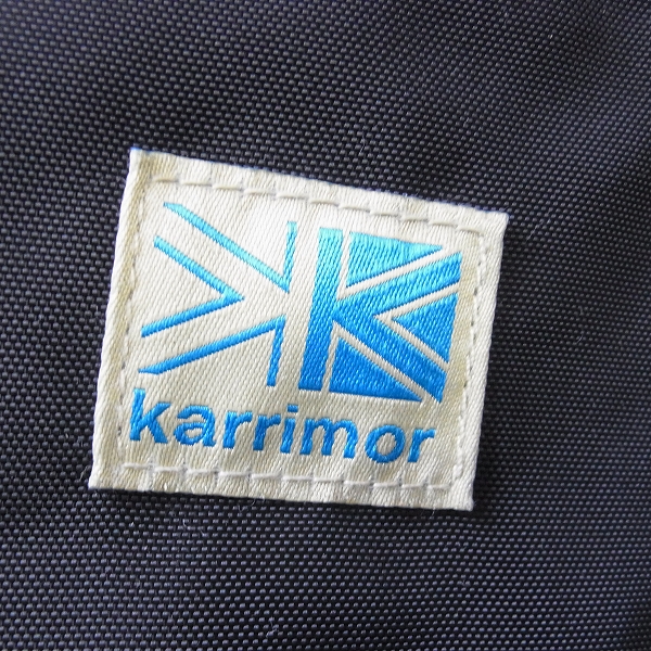 実際に弊社で買取させて頂いたKarrimor/カリマー ナイロンショルダーバッグ ブラックの画像 6枚目