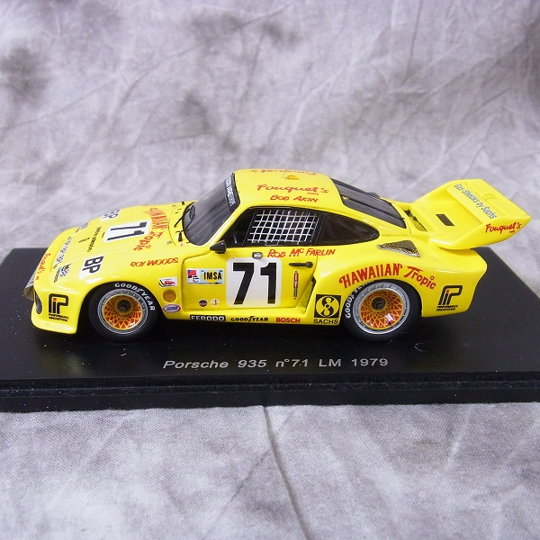 実際に弊社で買取させて頂いたSPARK/スパーク 1/43 ミニカー ポルシェ935 #71 LM 1979/S2016の画像 1枚目