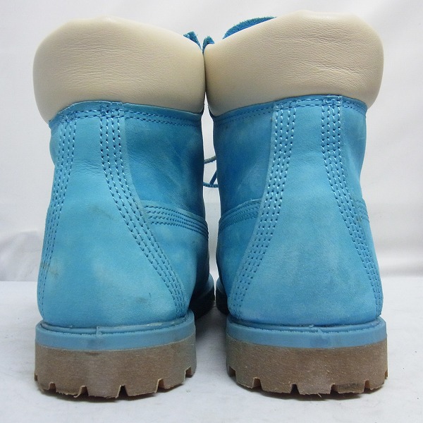 実際に弊社で買取させて頂いた★Timberland/ティンバーランド WOMENS EARTHKEEPERS 6inch PREMIUM BOOTS/6インチ プレミアムブーツ 8235A ライトブルー/水色 7.5の画像 2枚目