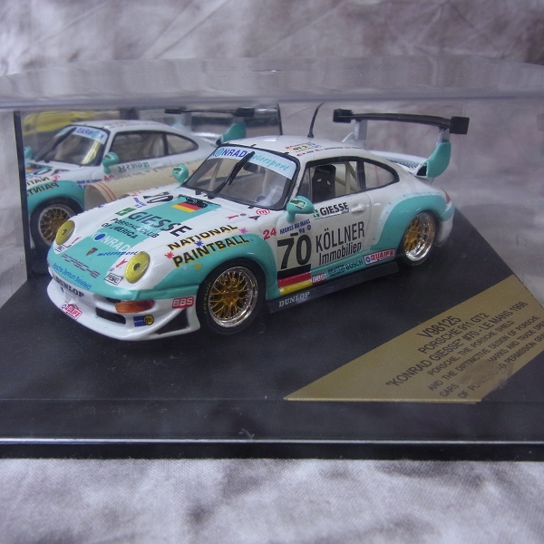 実際に弊社で買取させて頂いたVITESSE/ビテス ミニカー 1/43 PORSCHE 911 GT2/V98123/L212E/V98127/V98125 4点SETの画像 3枚目