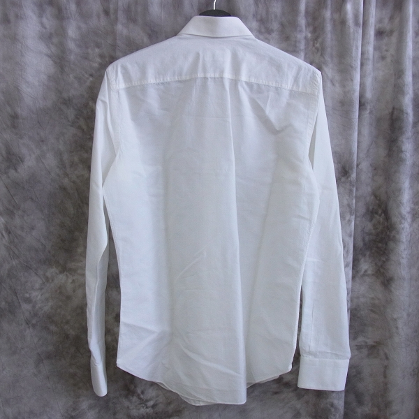 実際に弊社で買取させて頂いたBrioni/ブリオーニ コットン 長袖ドレスシャツ ホワイト 38/15の画像 1枚目