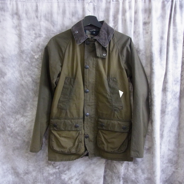 実際に弊社で買取させて頂いたBarbour/バブアー 15AW SL BEDALE WASHED オイルドジャケット/32