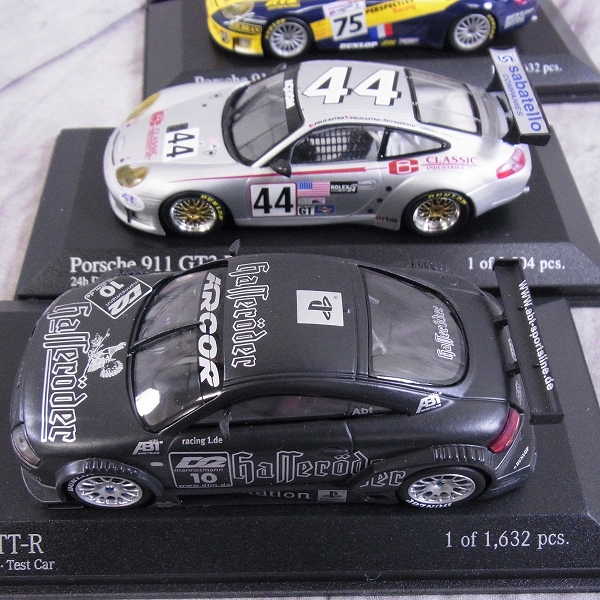 実際に弊社で買取させて頂いたMINICHAMPS/ミニチャンプス 1/43 ミニカー Porsche 911 GT3 RS等/ポルシェ 4点SETの画像 2枚目