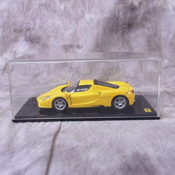 実際に弊社で買取させて頂いたKYOSHO/京商 FERRARI ENZO/エンツォ フェラーリ イエロー ミニカー 1/43の画像 1枚目