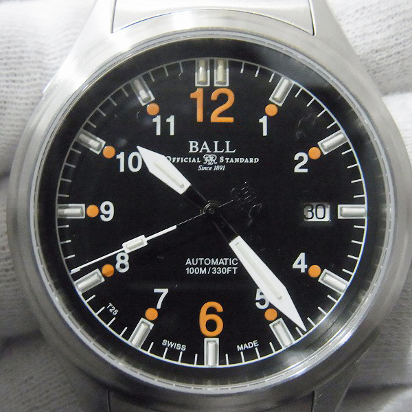 実際に弊社で買取させて頂いた★BALL WATCH/ボールウォッチ ストークマン 自動巻き NM1088C-ATの画像 9枚目