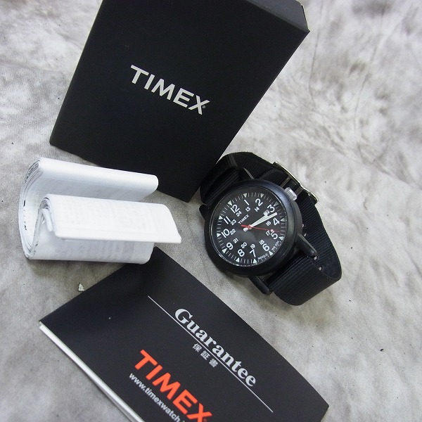 実際に弊社で買取させて頂いたTIMEX/タイメックス CLASSICS/クラシック W92-AS/T2N364JP ブラックの画像 4枚目