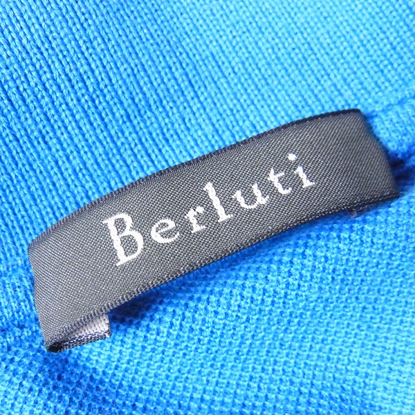 実際に弊社で買取させて頂いたBerluti/ベルルッティ ワンポイント刺繍入り 半袖ポロシャツ R46の画像 2枚目