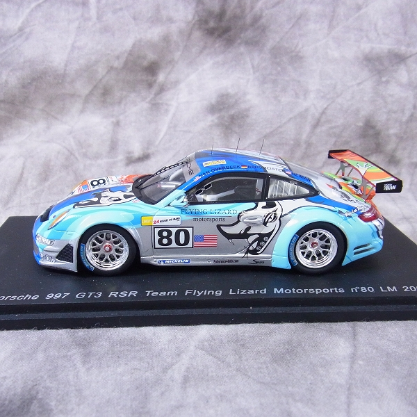 実際に弊社で買取させて頂いたSPARK/スパーク 1/43 ミニカー  ポルシェ 997 GT3 RSR 07 ルマン #80/S1904の画像 1枚目