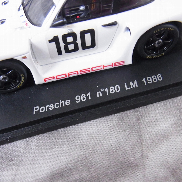 SPARK 1/43 Porsche 961 #180 LM 1986 S0960 スパーク ポルシェ ル 