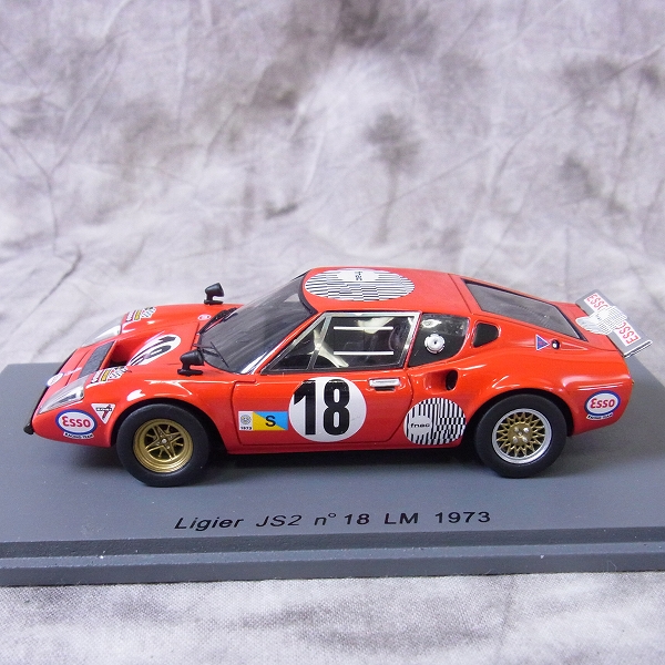 実際に弊社で買取させて頂いたSPARK/スパーク 1/43 ミニカー LIGIER JS2 N 18 LE MANS 1973 C/S0545の画像 1枚目