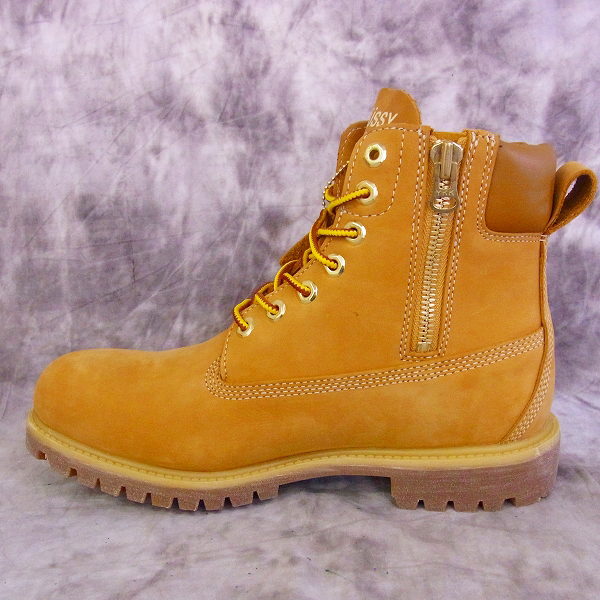 実際に弊社で買取させて頂いたTimberland×STUSSY/ティンバーランド×ステューシー 6インチブーツ 6129A/US9の画像 4枚目