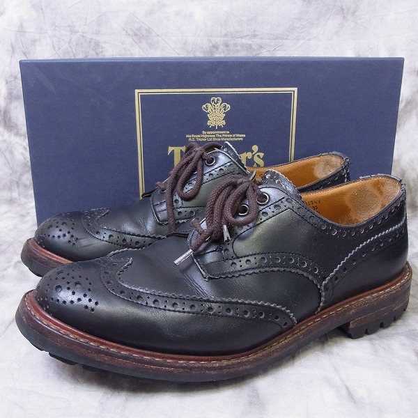 実際に弊社で買取させて頂いたTricker's/トリッカーズ Bourton/バートン カントリーシューズ M5633/8.5