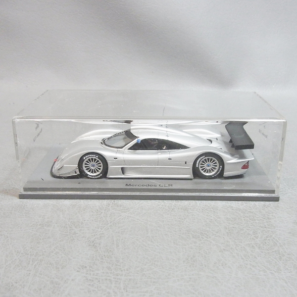 実際に弊社で買取させて頂いた★Spark/スパーク Mercedes CLR/メルセデス S0995 シルバー スケール1/43の画像 2枚目