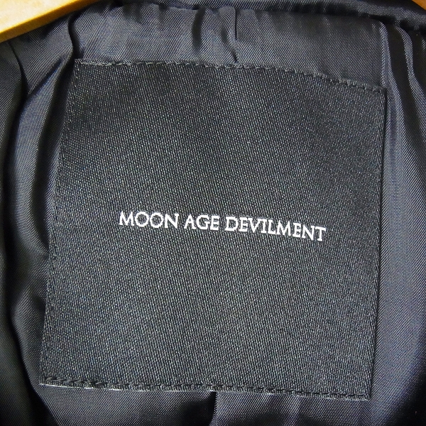 実際に弊社で買取させて頂いたmoon age devilment/ムーンエイジデビルメント OU ダッフルコート 46の画像 2枚目